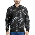 Astrology Scorpio Sign Print Men's Bomber Jacket