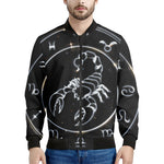 Astrology Scorpio Sign Print Men's Bomber Jacket
