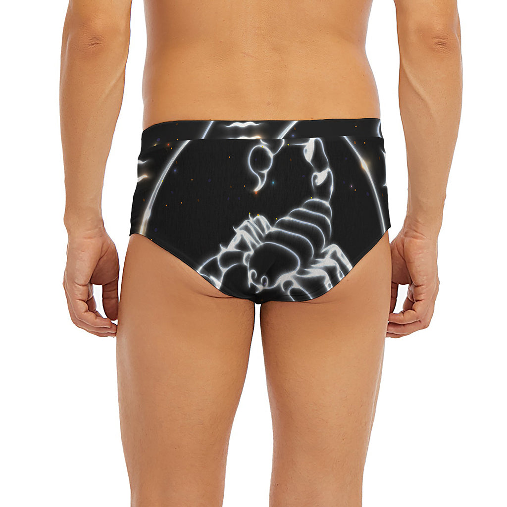 Astrology Scorpio Sign Print Men's Briefs