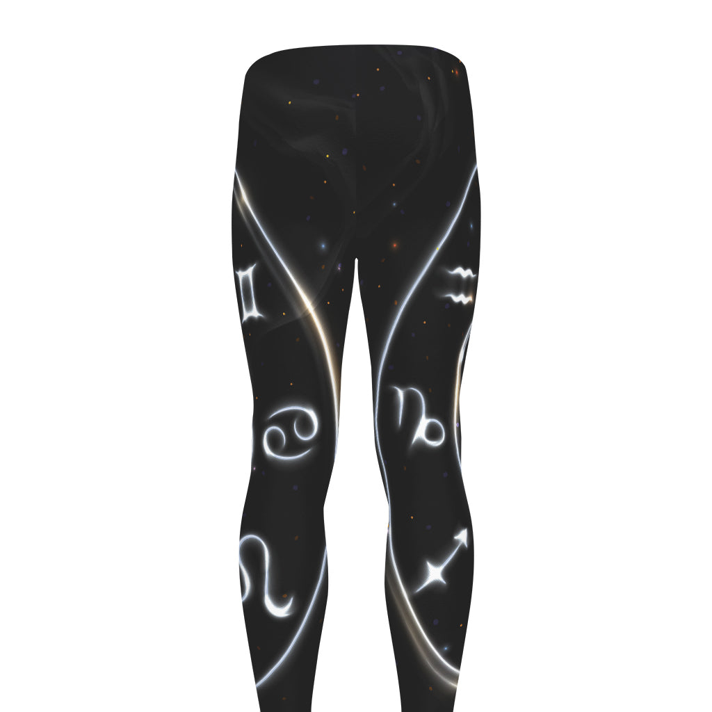 Astrology Scorpio Sign Print Men's leggings