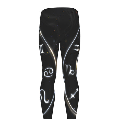 Astrology Scorpio Sign Print Men's leggings