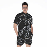 Astrology Scorpio Sign Print Men's Rompers