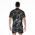 Astrology Scorpio Sign Print Men's Rompers