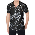 Astrology Scorpio Sign Print Men's Shirt