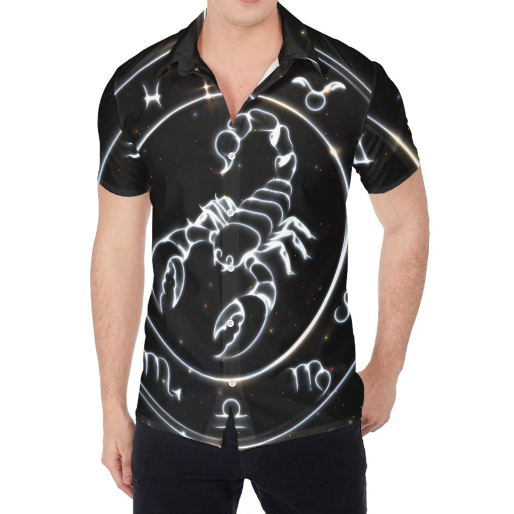 Astrology Scorpio Sign Print Men's Shirt