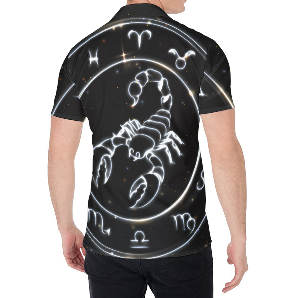 Astrology Scorpio Sign Print Men's Shirt