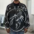 Astrology Scorpio Sign Print Men's Shirt Jacket