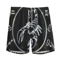 Astrology Scorpio Sign Print Men's Athletic Shorts