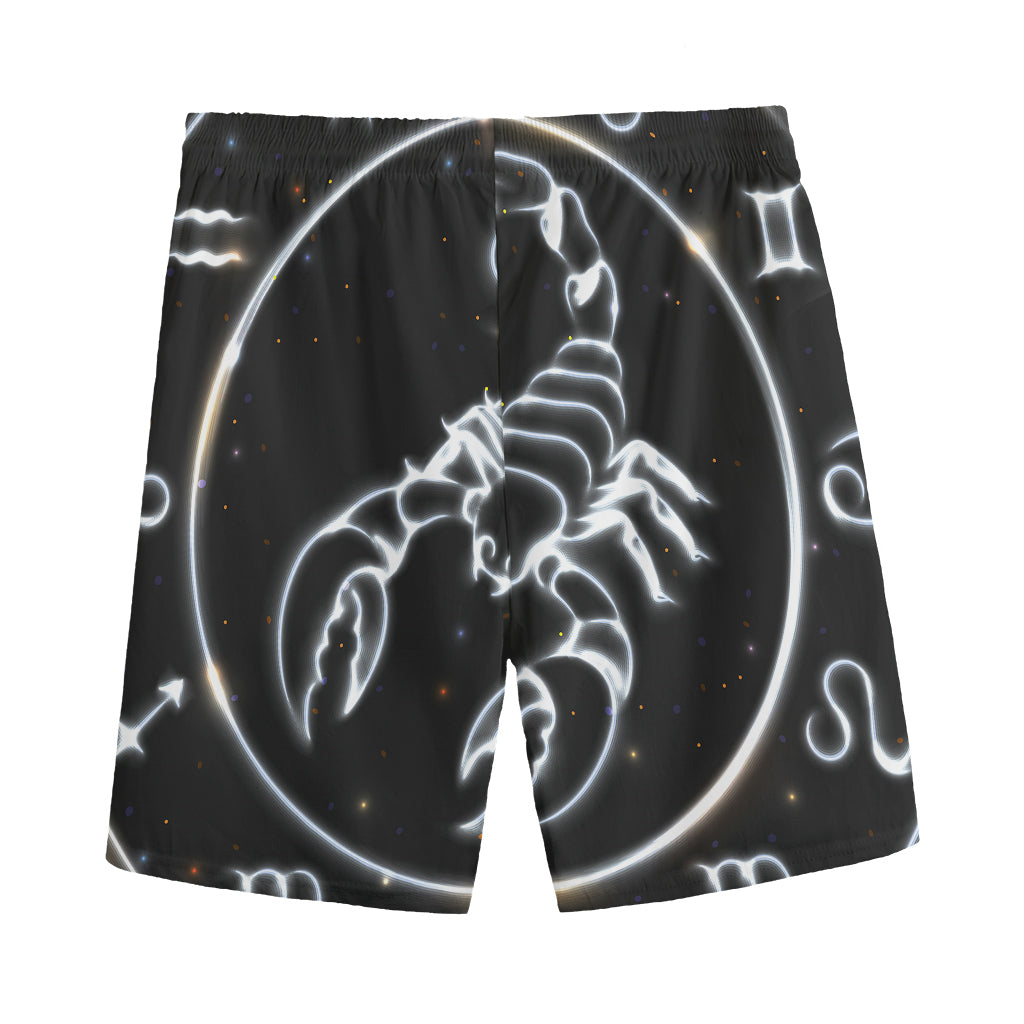 Astrology Scorpio Sign Print Men's Sports Shorts