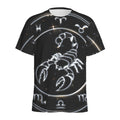 Astrology Scorpio Sign Print Men's Athletic T-Shirt