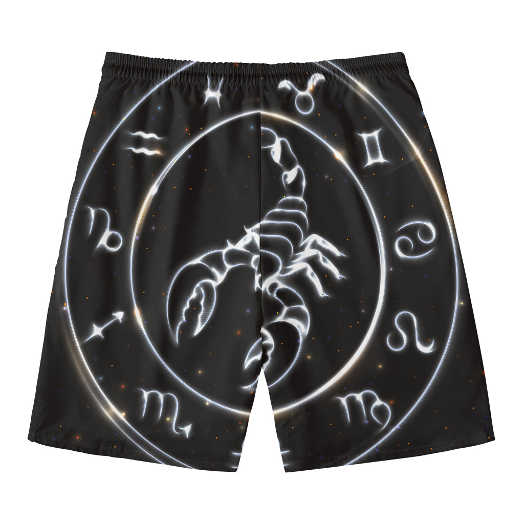 Astrology Scorpio Sign Print Men's Swim Trunks