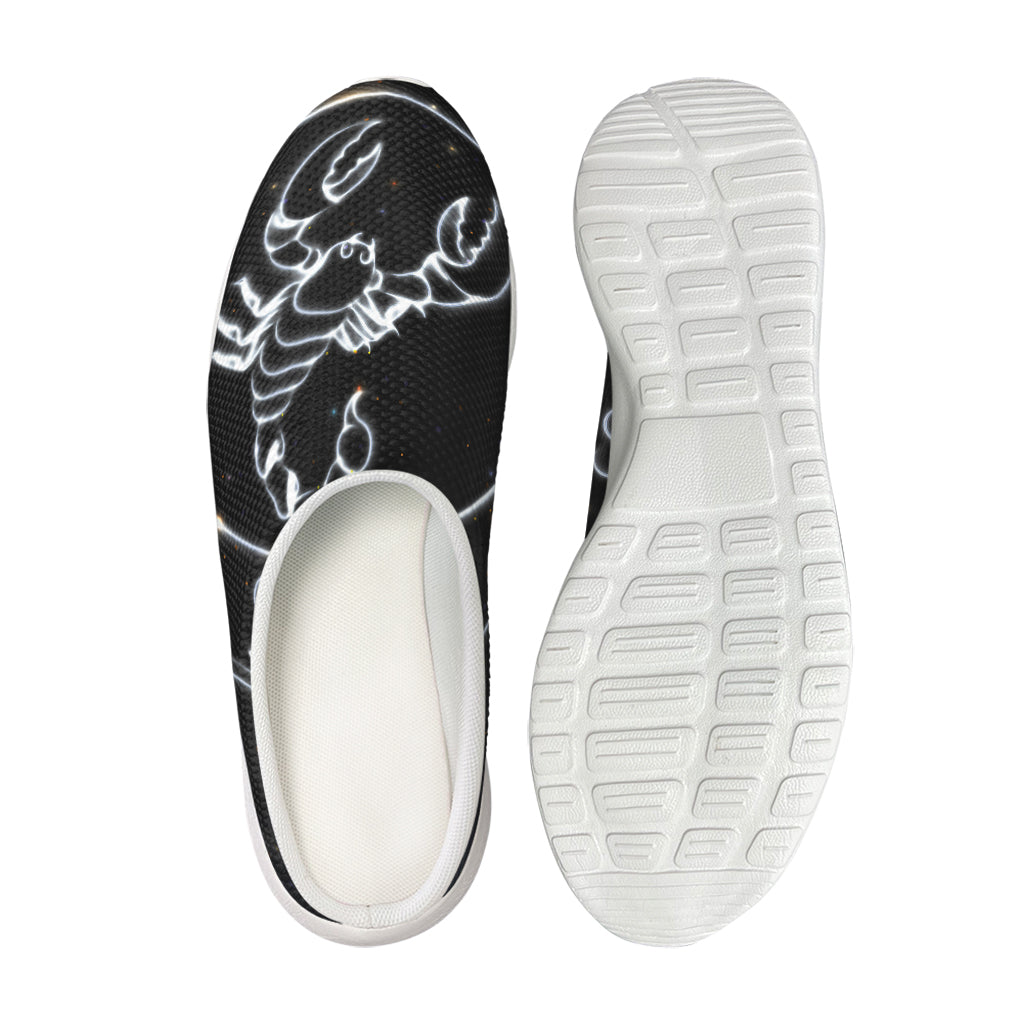 Astrology Scorpio Sign Print Mesh Casual Shoes