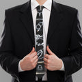 Astrology Scorpio Sign Print Necktie