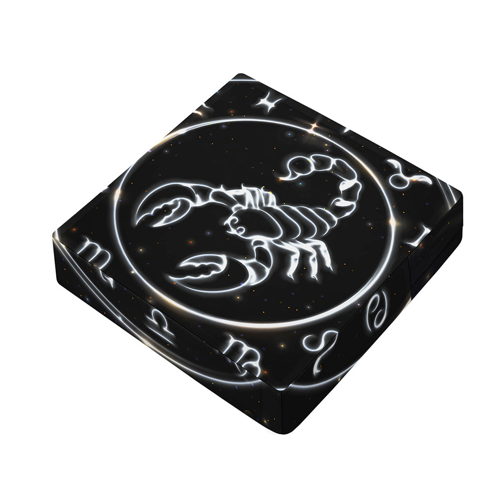 Astrology Scorpio Sign Print Outdoor Seat Cushion Cover