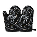 Astrology Scorpio Sign Print Oven Mitts