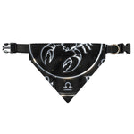 Astrology Scorpio Sign Print Over The Collar Dog Bandana