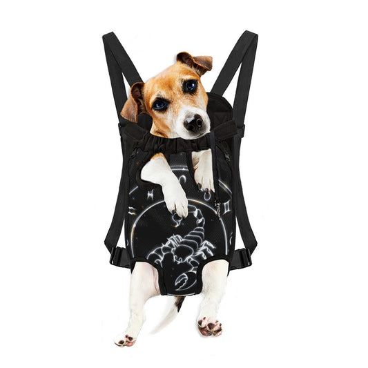 Astrology Scorpio Sign Print Pet Carrier Backpack