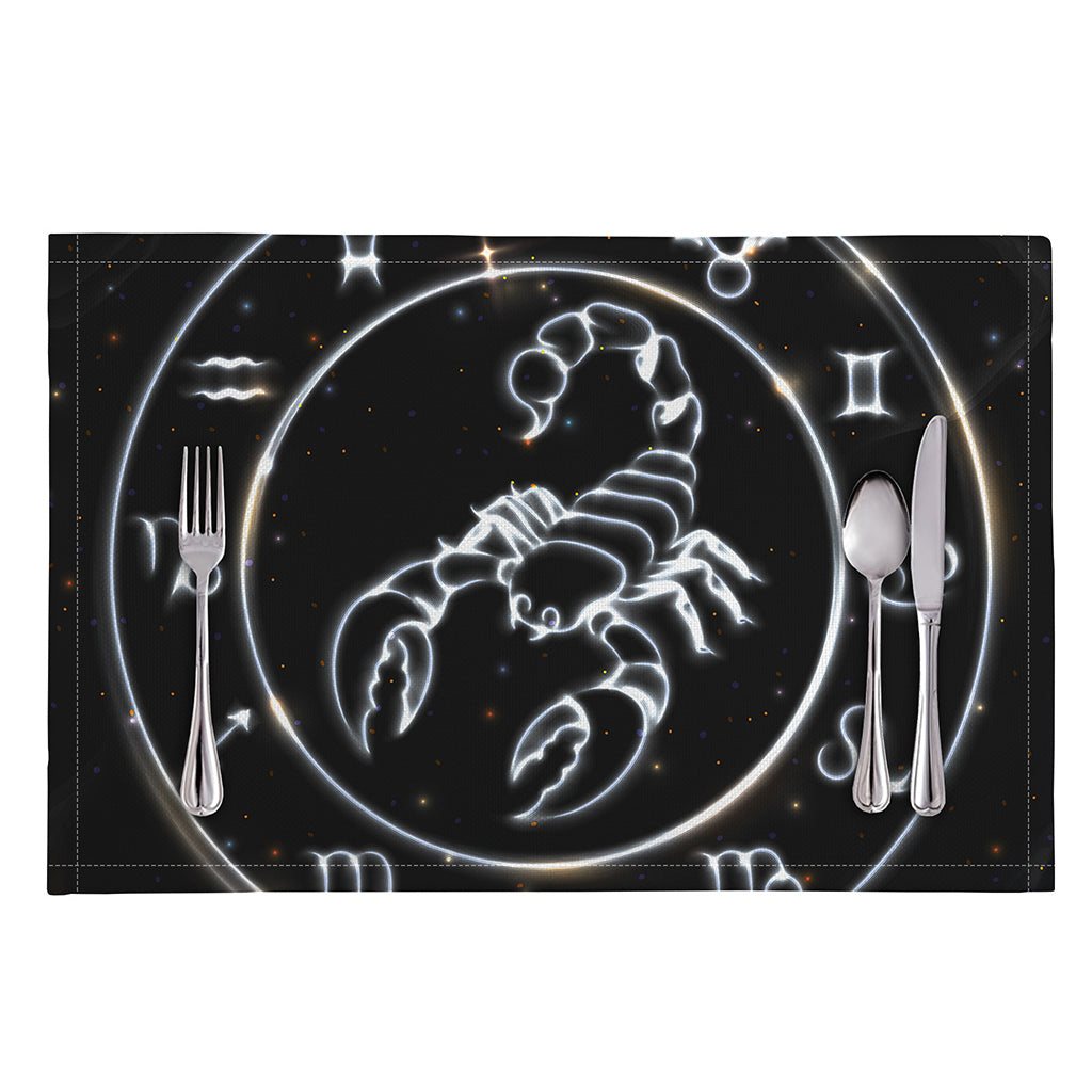 Astrology Scorpio Sign Print Placemat