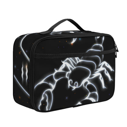 Astrology Scorpio Sign Print Portable Lunch Bag
