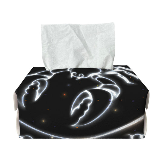 Astrology Scorpio Sign Print Rectangle Tissue Box Cover