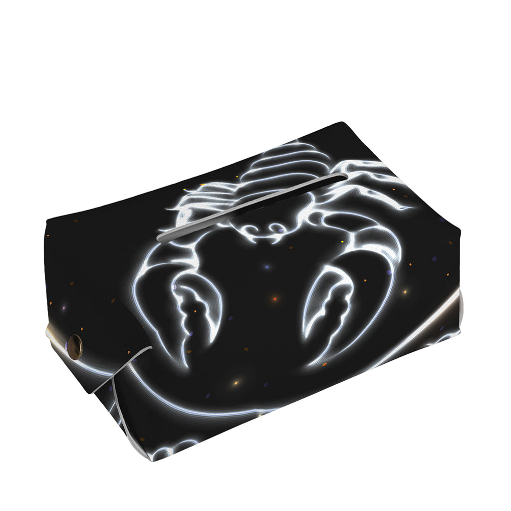 Astrology Scorpio Sign Print Rectangle Tissue Box Cover