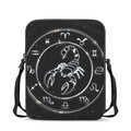 Astrology Scorpio Sign Print Rectangular Crossbody Bag