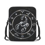 Astrology Scorpio Sign Print Rectangular Crossbody Bag