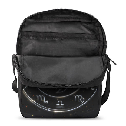 Astrology Scorpio Sign Print Rectangular Crossbody Bag