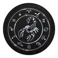 Astrology Scorpio Sign Print Round Blanket