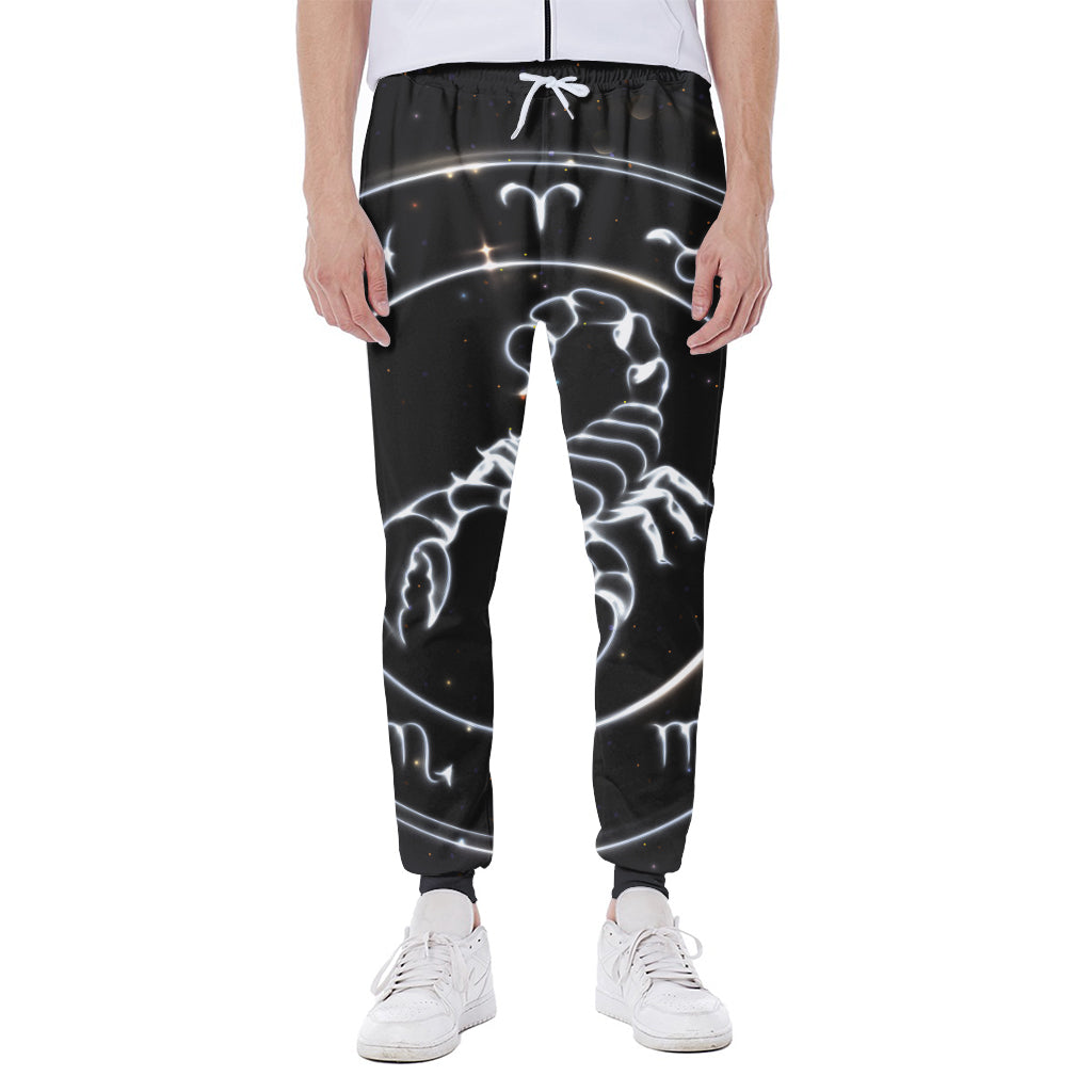 Astrology Scorpio Sign Print Scuba Joggers