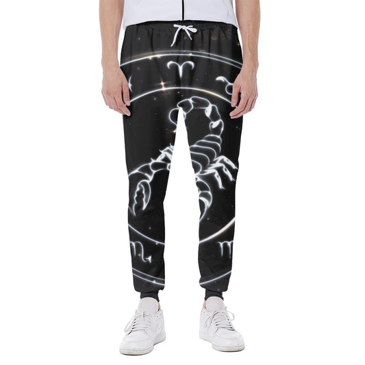 Astrology Scorpio Sign Print Scuba Joggers