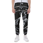 Astrology Scorpio Sign Print Scuba Joggers