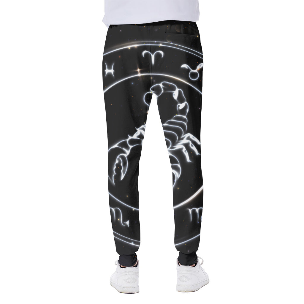 Astrology Scorpio Sign Print Scuba Joggers