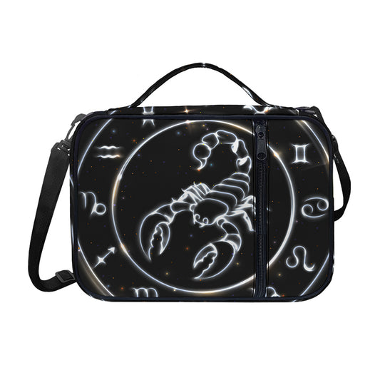 Astrology Scorpio Sign Print Shoulder Strap Bible Bag