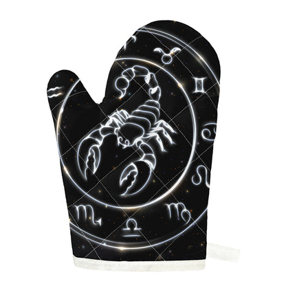 Astrology Scorpio Sign Print Single Oven Mitt