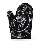 Astrology Scorpio Sign Print Single Oven Mitt