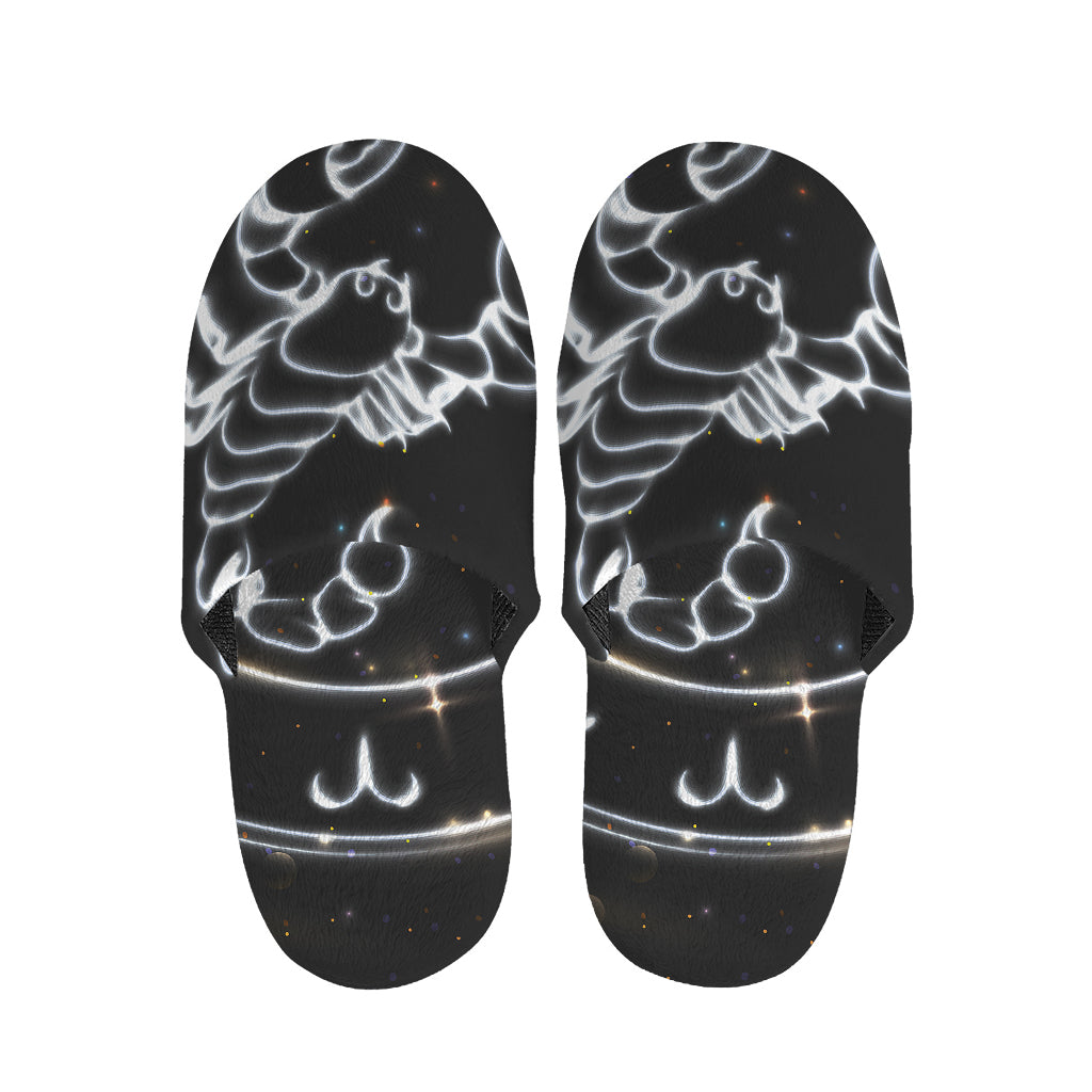 Astrology Scorpio Sign Print Slippers