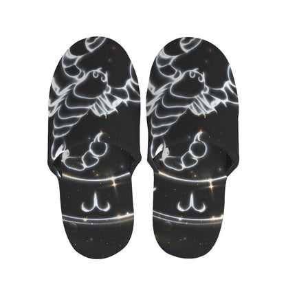 Astrology Scorpio Sign Print Slippers