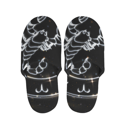 Astrology Scorpio Sign Print Slippers