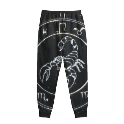 Astrology Scorpio Sign Print Sweatpants