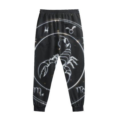 Astrology Scorpio Sign Print Sweatpants
