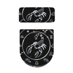 Astrology Scorpio Sign Print Toilet Lid And Tank Cover Set