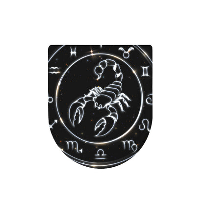 Astrology Scorpio Sign Print Toilet Lid Cover