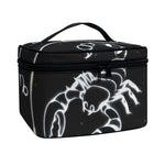 Astrology Scorpio Sign Print Travel Makeup Bag