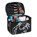 Astrology Scorpio Sign Print Travel Makeup Bag