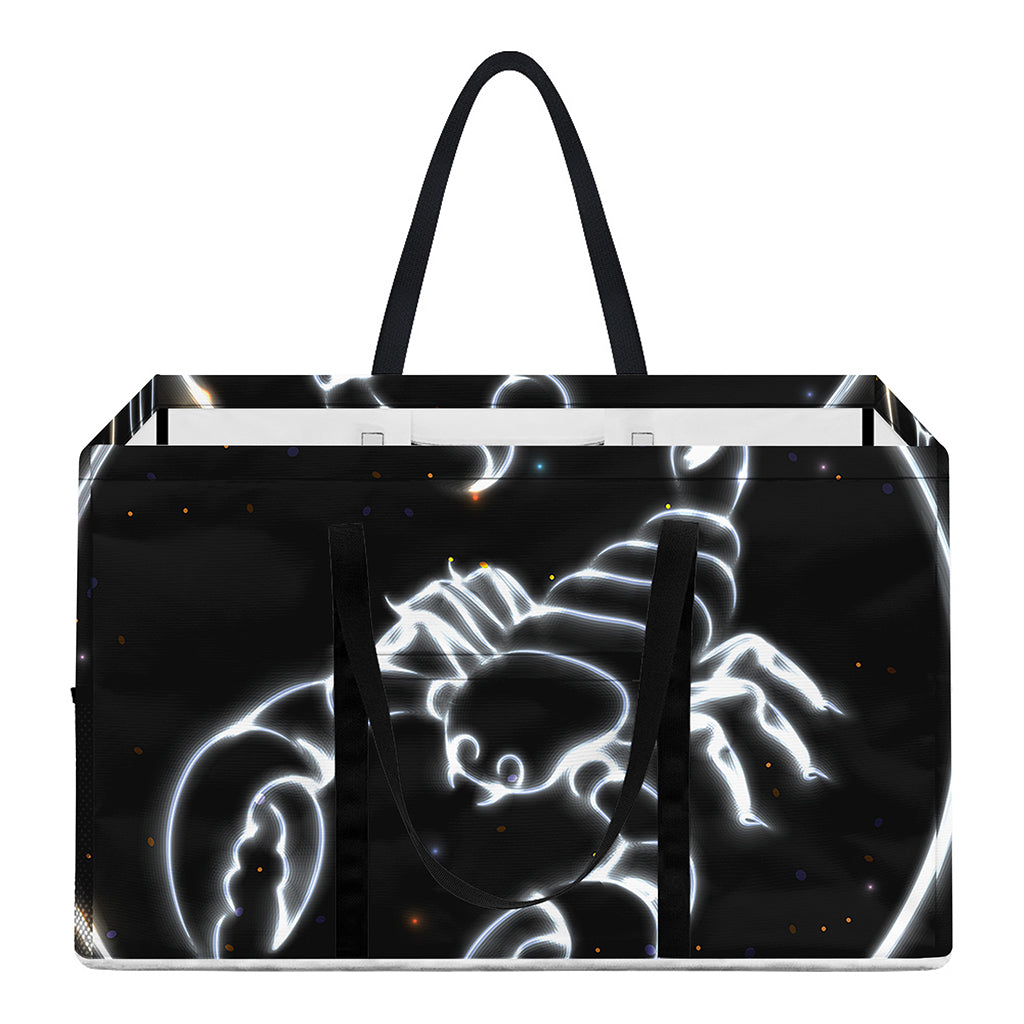 Astrology Scorpio Sign Print Utility Tote Bag
