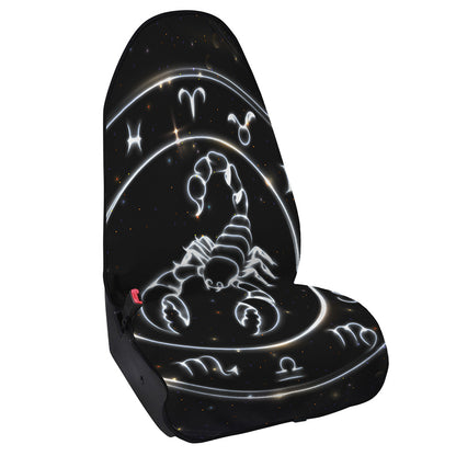Astrology Scorpio Sign Print Waterproof Car Seat Cover
