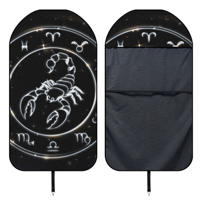 Astrology Scorpio Sign Print Waterproof Car Seat Cover