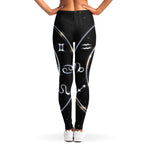 Astrology Scorpio Sign Print Women's Leggings