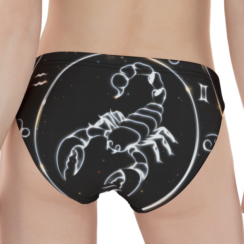 Astrology Scorpio Sign Print Women's Panties